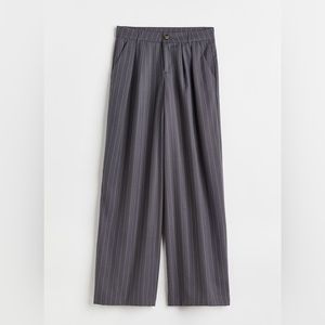 Low Rise Pinstripe Trousers NWOT
